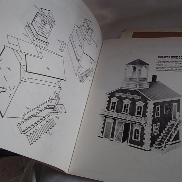 COPY - Cut Assemble A Western Frontier Town Edmund V. Gillon Jr 10 Full Color B… - Picture 6 of 11